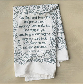 Turn Your Eyes Upon Jesus Tea Towel
