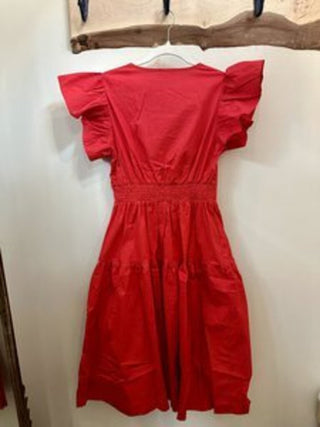 Poplin Midi Dress