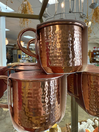 Simmered Cider Poured Candle - Copper Mug