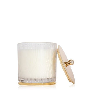 Frasier Fir Gilded Large Poured Candle, Frosted Wood Grain