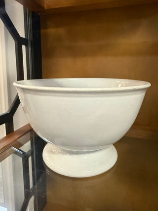 Antique Ironstone Punch Bowl