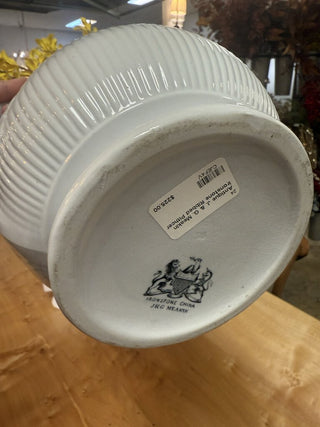 Antique J. & G. Meakin Ironstone Ribbed Pithcer