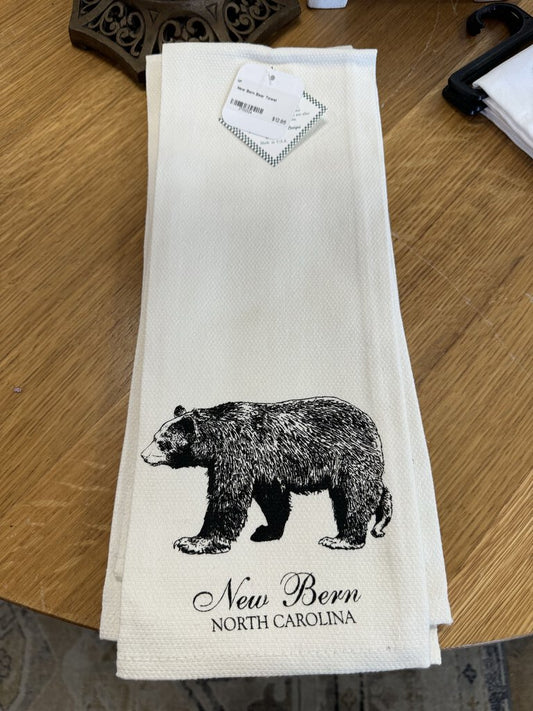New Bern Bear Towel