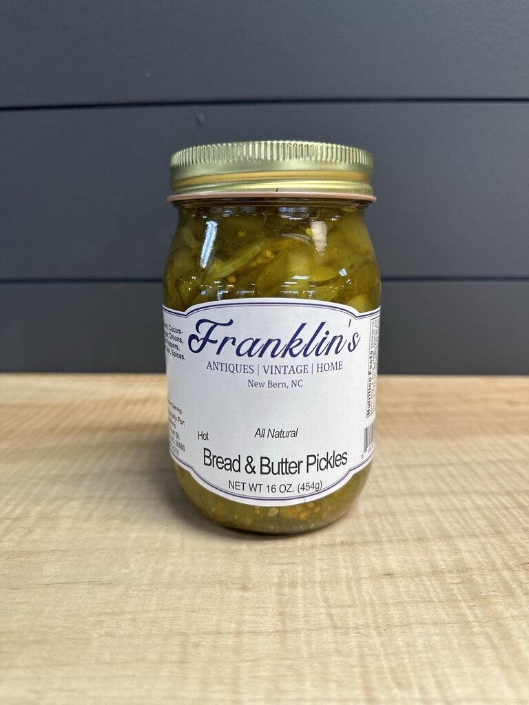 Hot Bread & Butter Pickles