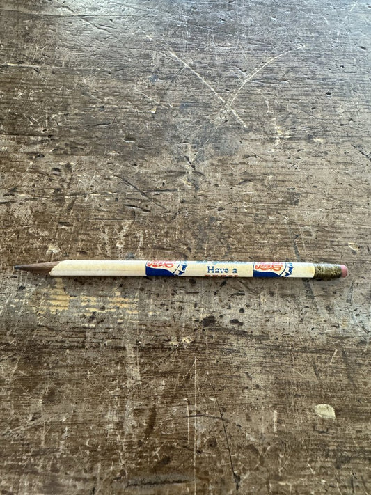 Vintage Wooden Pepsi Pencil