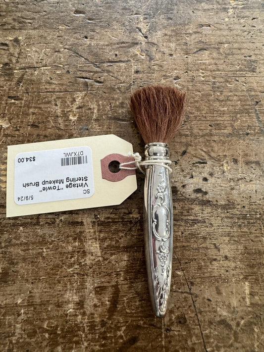 Vintage "Towle" Sterling Makeup Brush