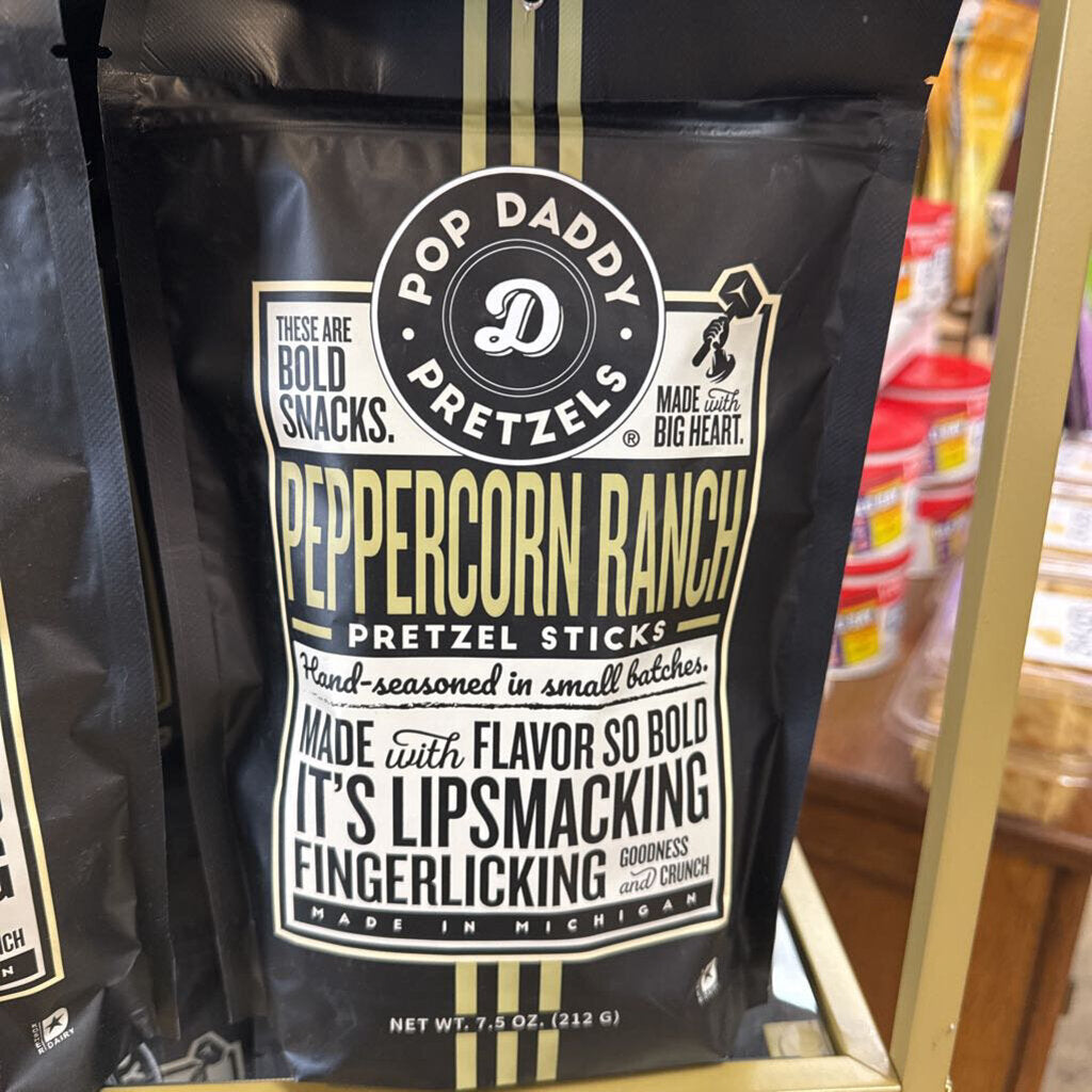 Peppercorn Ranch Seasoned Pretzels