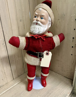 1940s Gund Composition Head Straw Filled Doll w/ Rosbro Boots