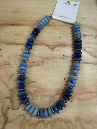 Blue Stone Necklace