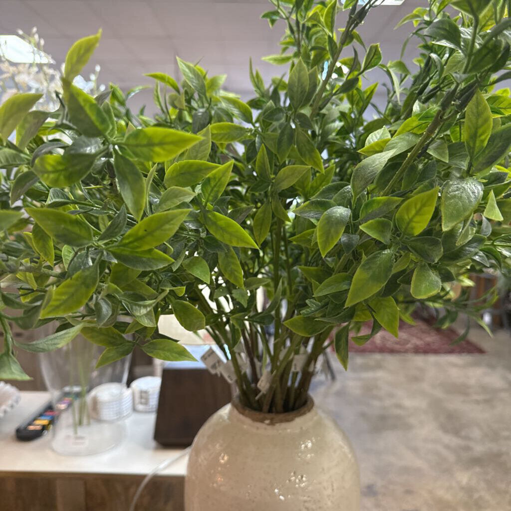 28" Grassy Leaf Stem