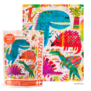 Dinosaur Day 48 Piece Puzzle Snax
