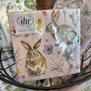 Easter Bunnies Cocktail Napkins