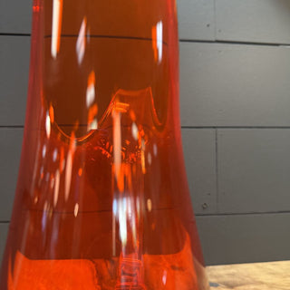 VINTAGE MCM AMBERINA GLASS PITCHER