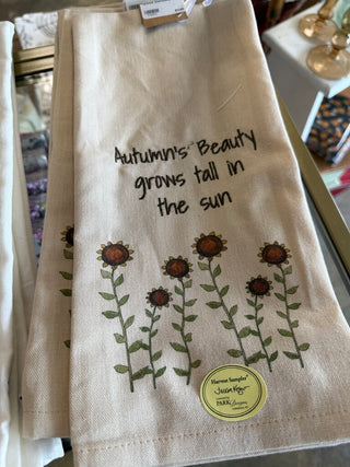 Autumn's Beauty Grows Dishtowel