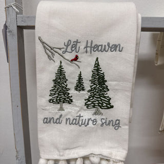 Let Heaven Sing Dishtowel