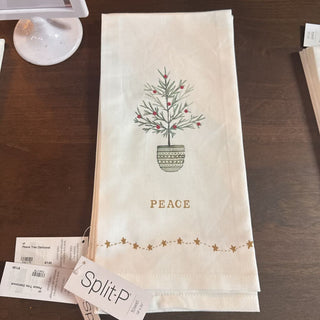 Peace Tree Dishtowel