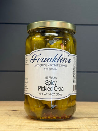 Hot Pickled Okra