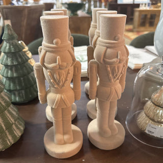 Ivory Velvet Nutcracker