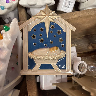 Jesus Manger Night Light