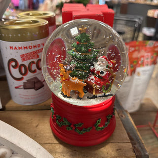Santa Musical Water Globe