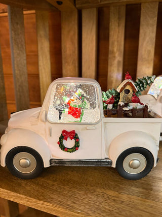 Snowman Truck Light Up