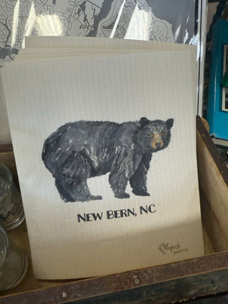 New Bern Bear Swedish Dishcloth