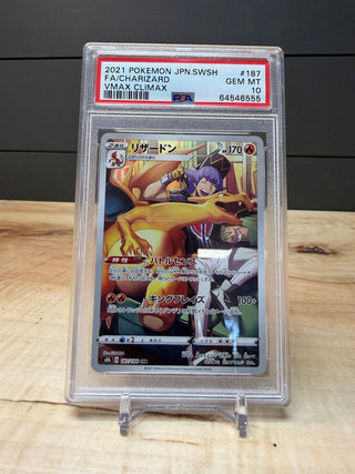 2021 Pokemon Japan Charizard PSA 10