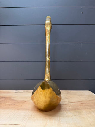 Vintage Brass Swan