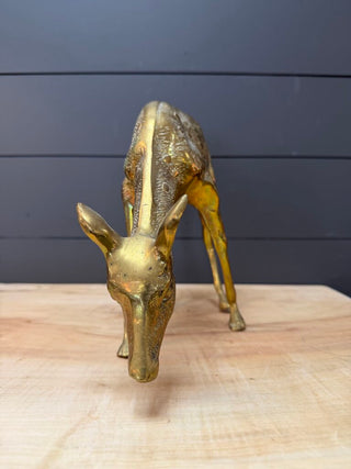 Brass Bending Deer