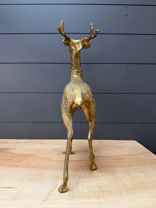 Brass Standing Deer