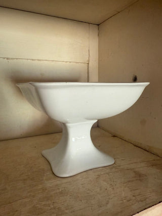 Antique Ironstone Square Pedestal