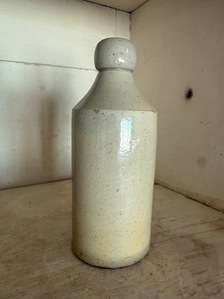 Antique Stoneware Ginger Beer Bottle Marked
