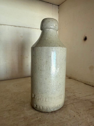 Antique Stoneware Ginger Beer Bottle Marked