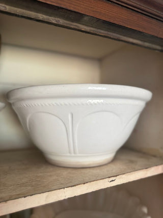 Antique Ironstone Heart Bowl