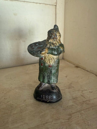 Antique Lead Santa Figurine 1886