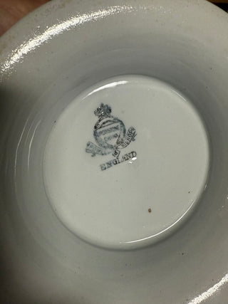 Antique Ironstone 10in Punch Bowl Marked