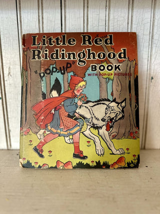 1934 Little Red Riding Hood Pop Up Book
