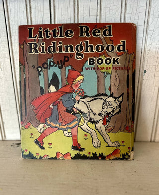 1934 Little Red Riding Hood Pop Up Book